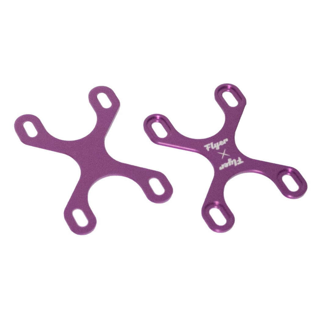 Flyer X Mounting Plates_Purple (set of 2)___True Supplies