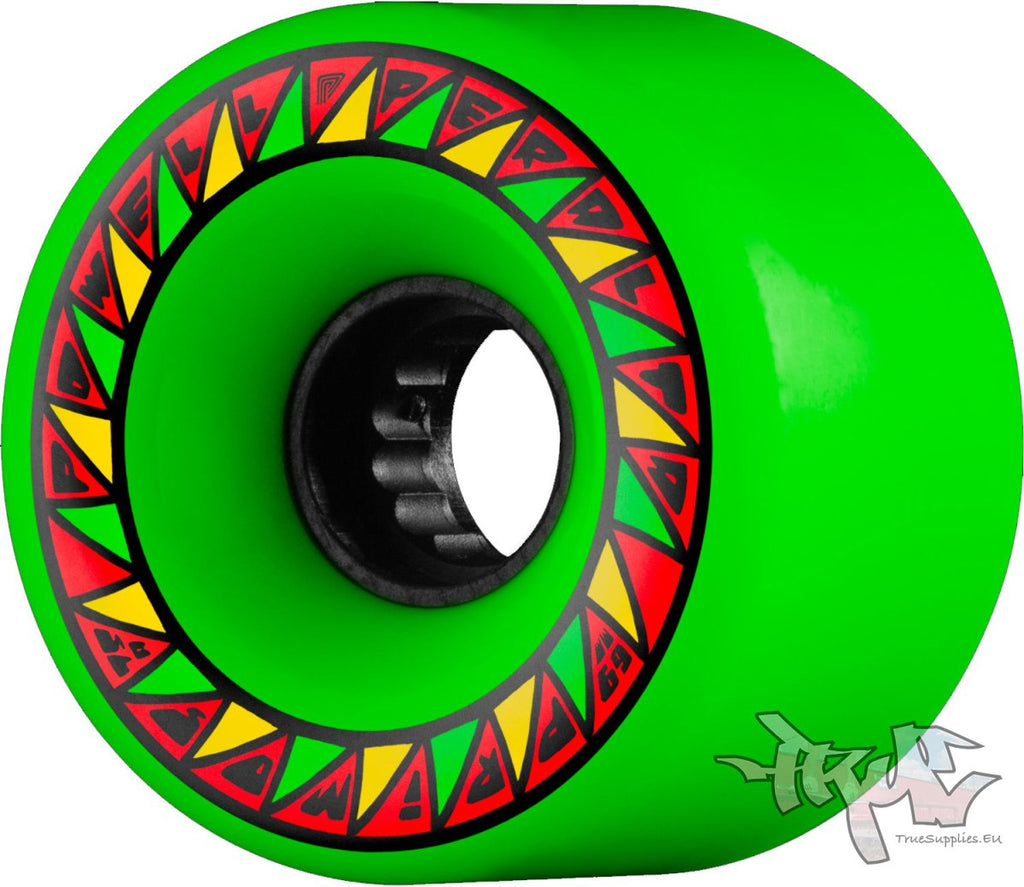 Powell Peralta Primo Skateboard Wheels 69mm 75A_Green___True Supplies
