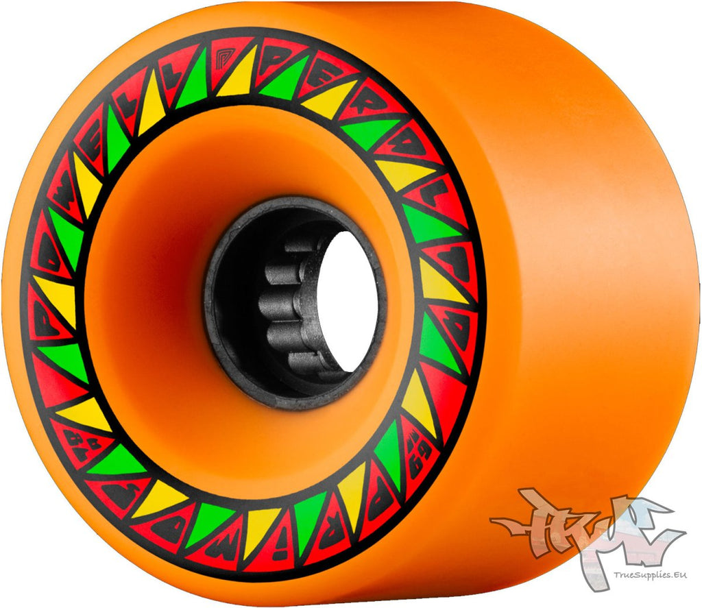 Powell Peralta Primo Skateboard Wheels 69mm 78A_Orange___True Supplies