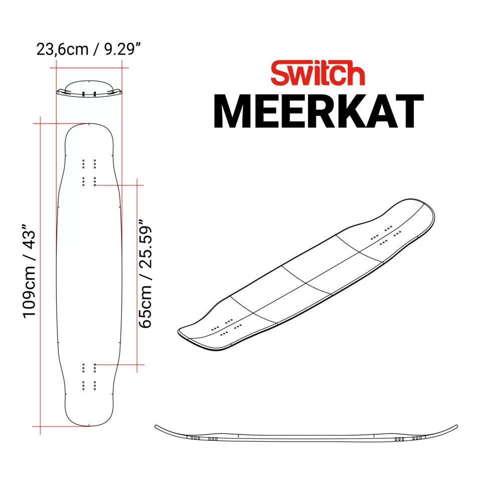 Switch Longboards Meerkat Caligrafitti
