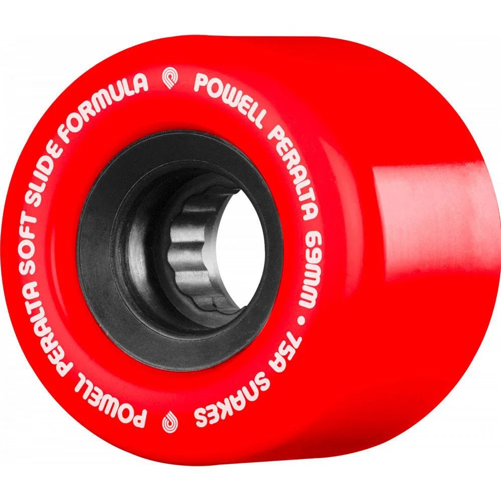 Powell Peralta Snakes Wheels 75a 69mm_Red___True Supplies